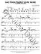 And Then There Were None piano sheet music cover